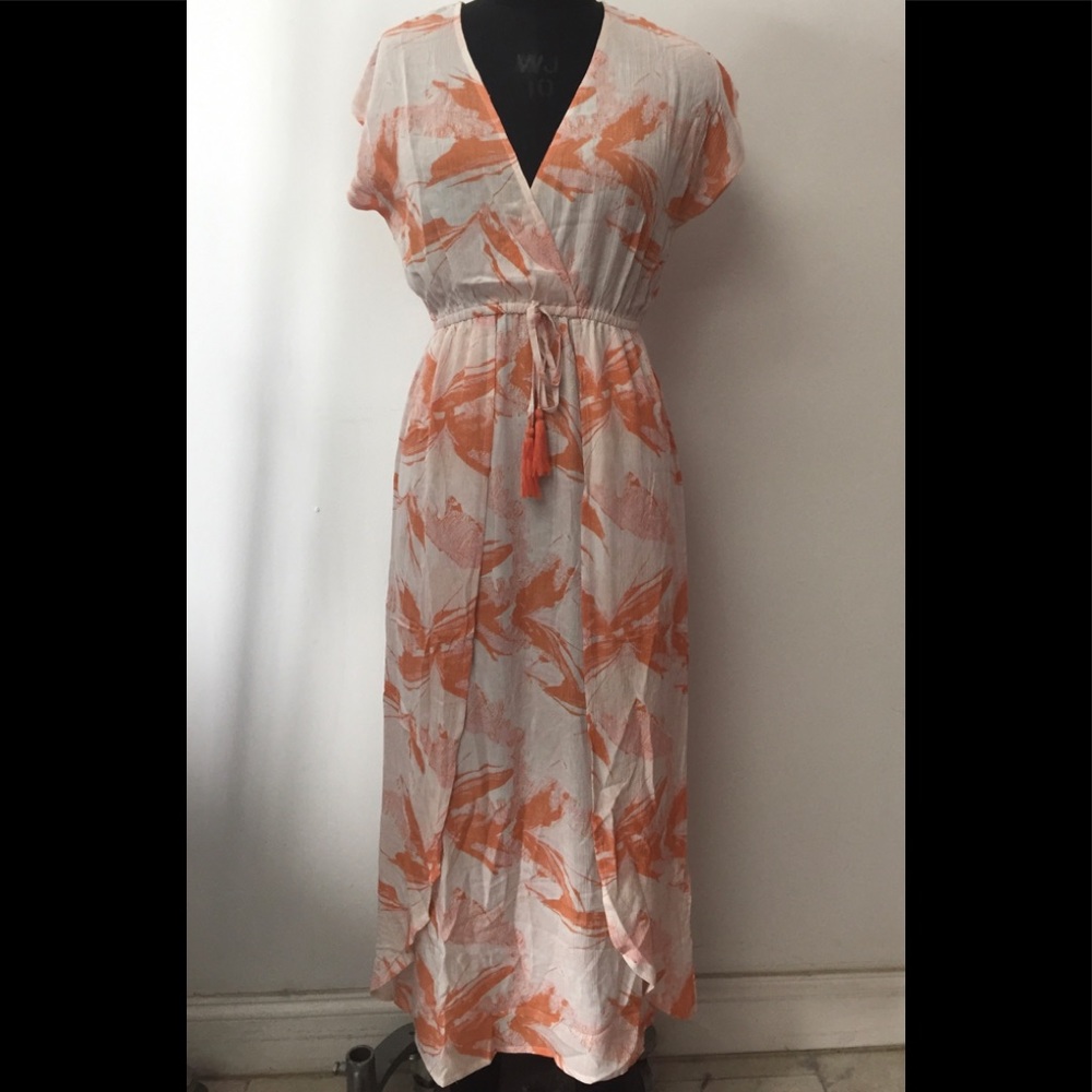 NWT printed maxi dress